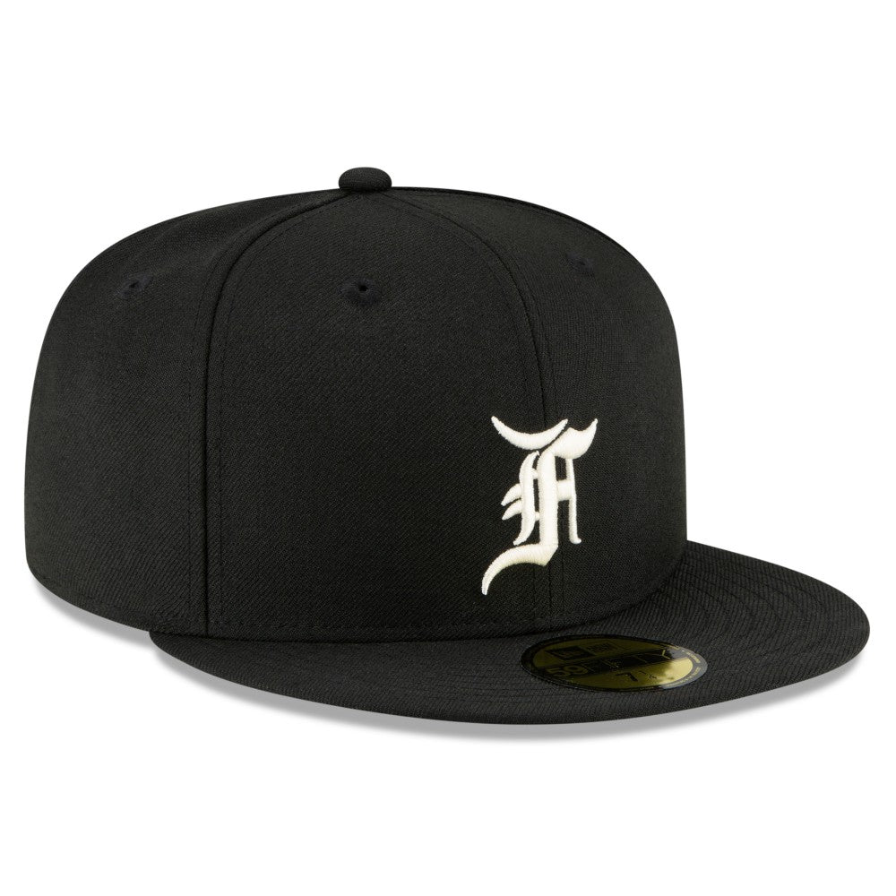 MLB New Era Fear of God Essentials 59FIFTY Fitted Hat - Black Hats