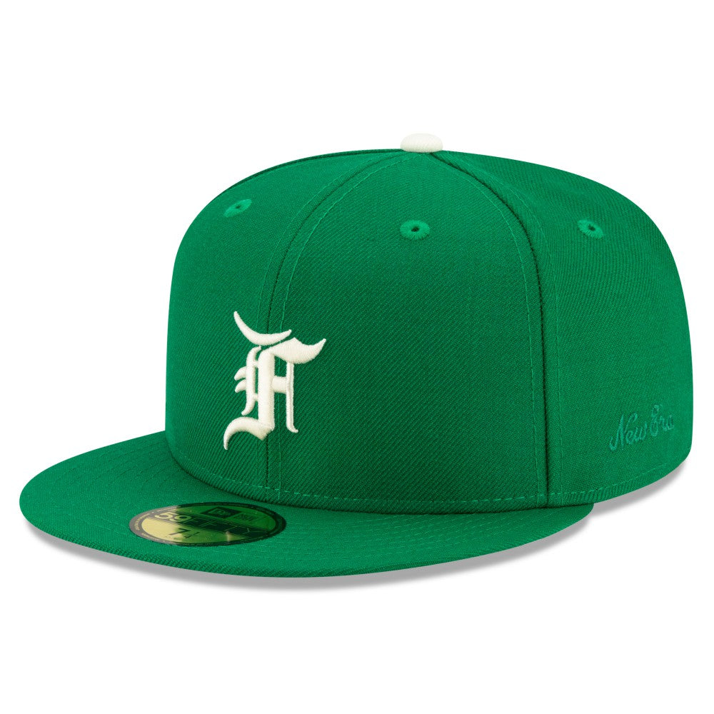 MLB New Era Fear of God Essentials 59FIFTY Fitted Hat - Kelly Green Hats