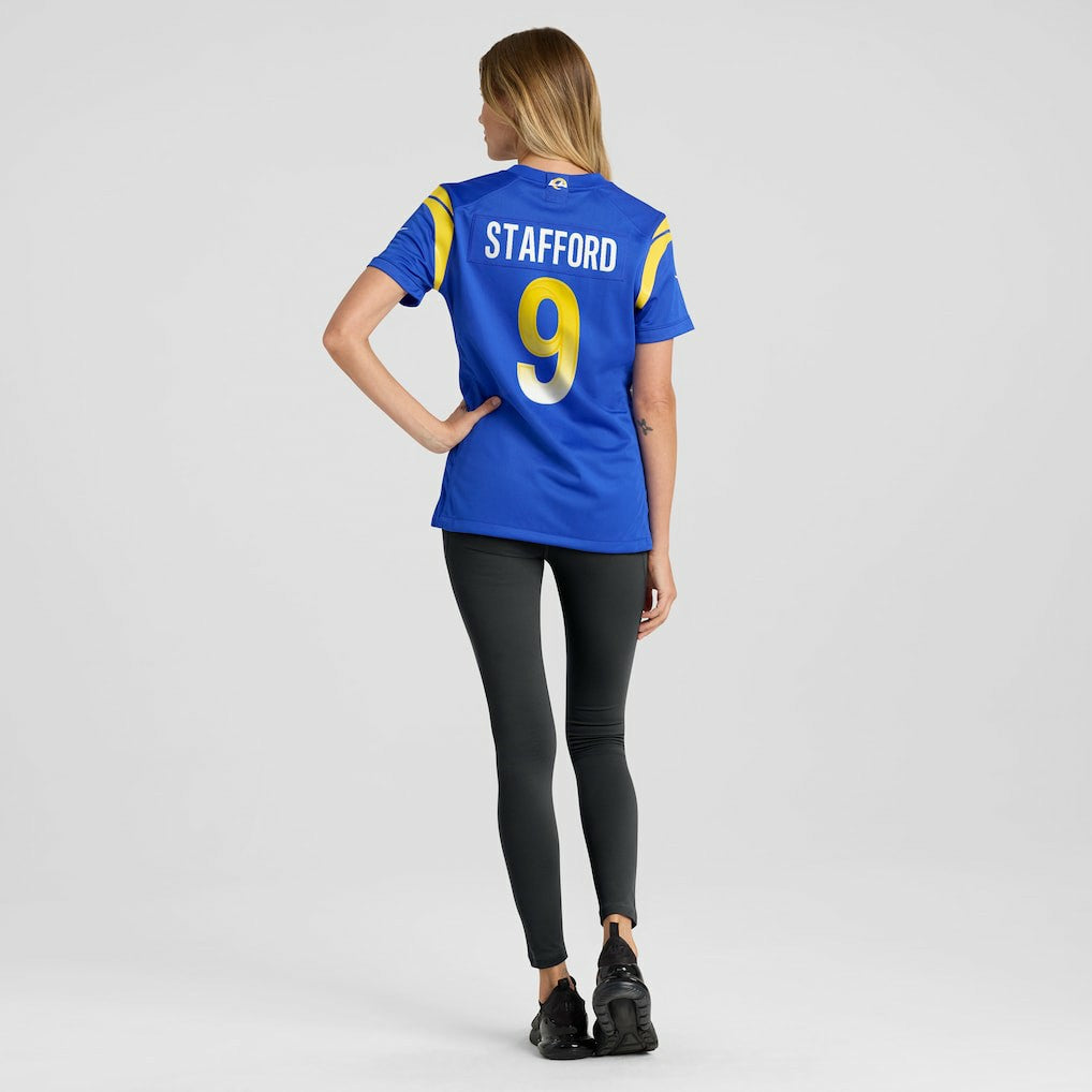 Matthew Stafford Los Angeles Rams Women's Game Jersey Royal