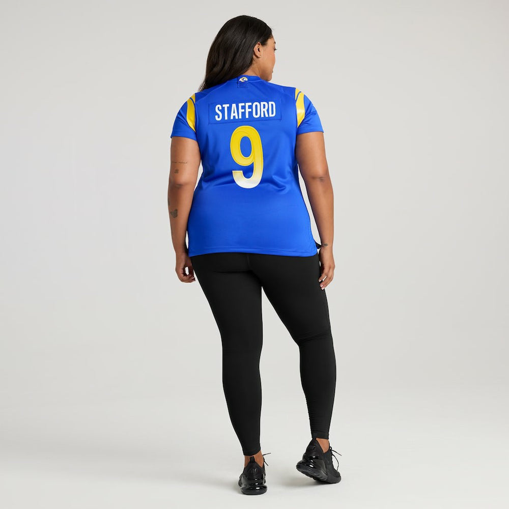 Matthew Stafford Los Angeles Rams Women's Game Jersey Royal