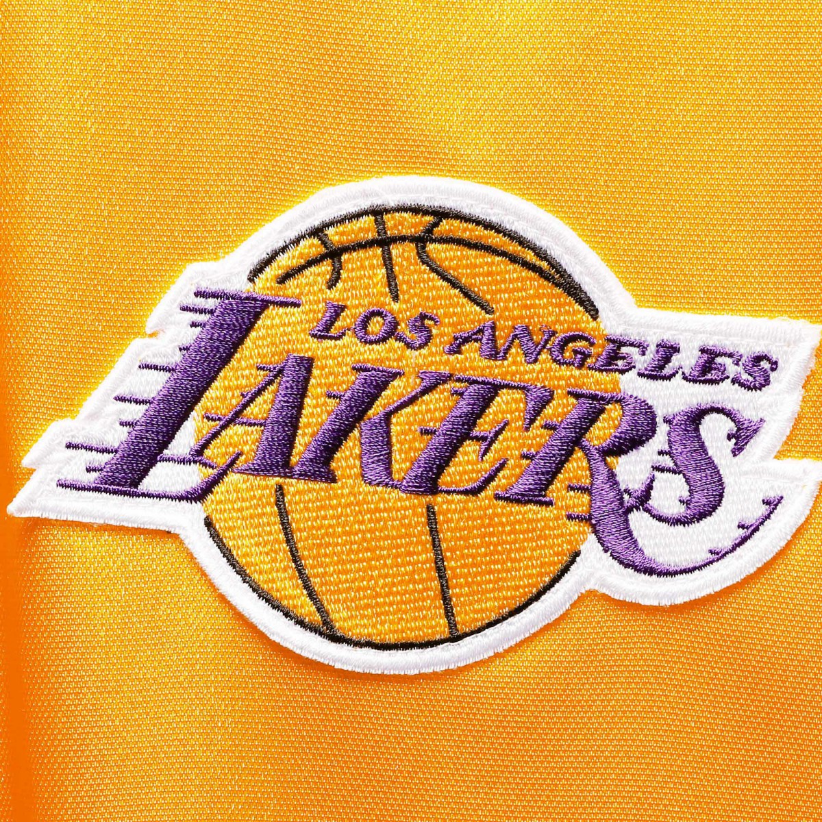 Los Angeles Lakers Hardwood Classics Big & Tall On-Court Shooting V-Neck Shirt Gold/Purple