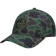 NHL New York Islanders adidas Locker Room Slouch Adjustable Hat - Camo