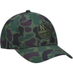 NHL New York Islanders adidas Locker Room Slouch Adjustable Hat - Camo
