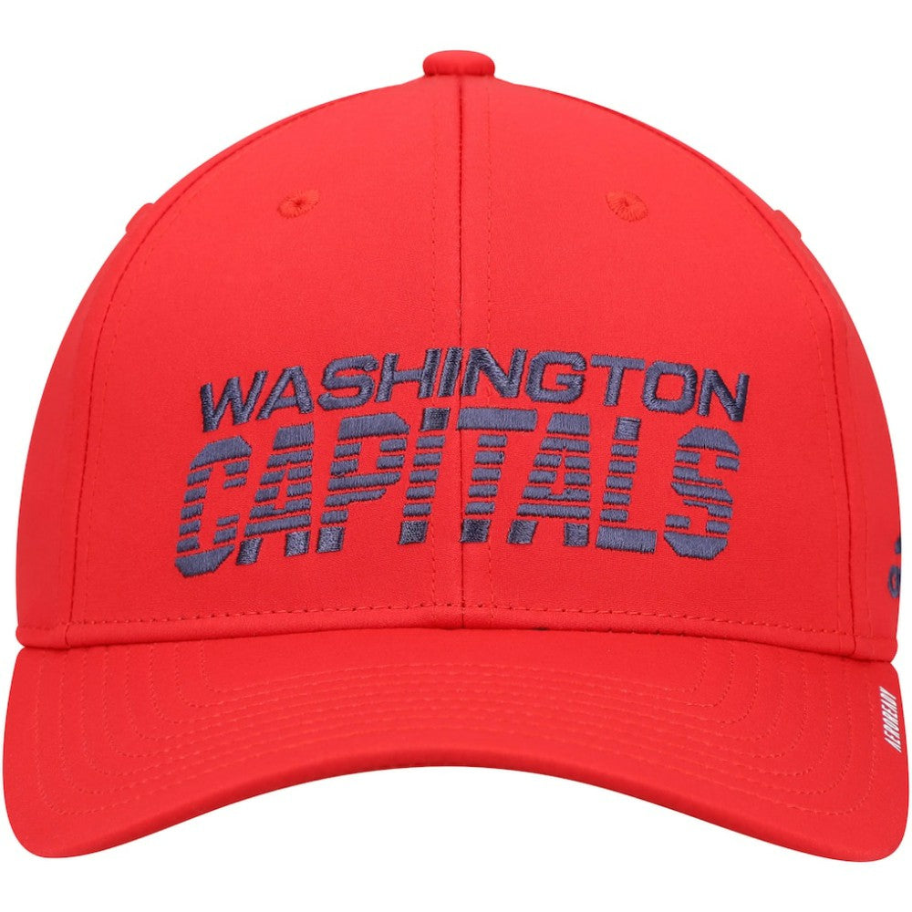 NHL Washington Capitals adidas 2021 Locker Room AEROREADY Flex Hat - Red