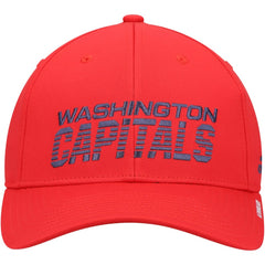NHL Washington Capitals adidas 2021 Locker Room AEROREADY Flex Hat - Red