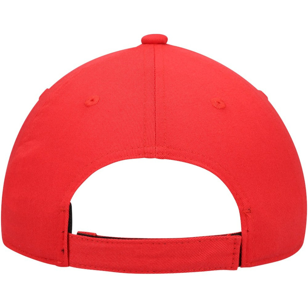 NHL Washington Capitals adidas Locker Room Three Stripe Adjustable Hat - Red