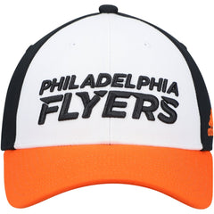 NHL Philadelphia Flyers adidas Locker Room Adjustable Hat - White