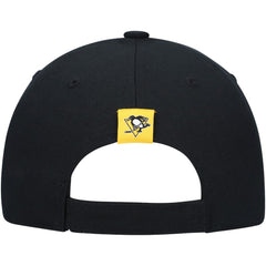 NHL Pittsburgh Penguins adidas Locker Room Adjustable Hat - White
