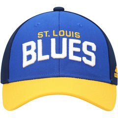NHL St. Louis Blues adidas Locker Room Adjustable Hat - Blue