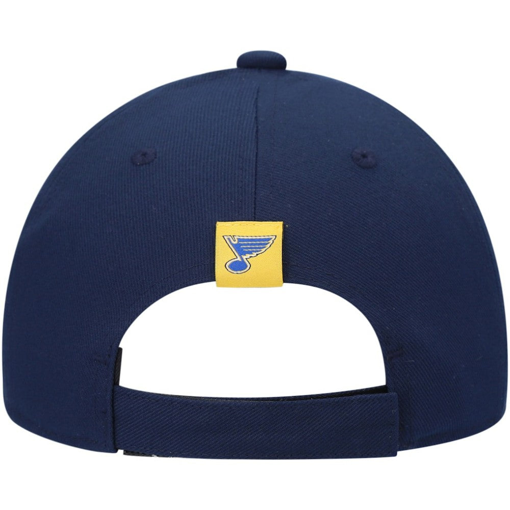 NHL St. Louis Blues adidas Locker Room Adjustable Hat - Blue