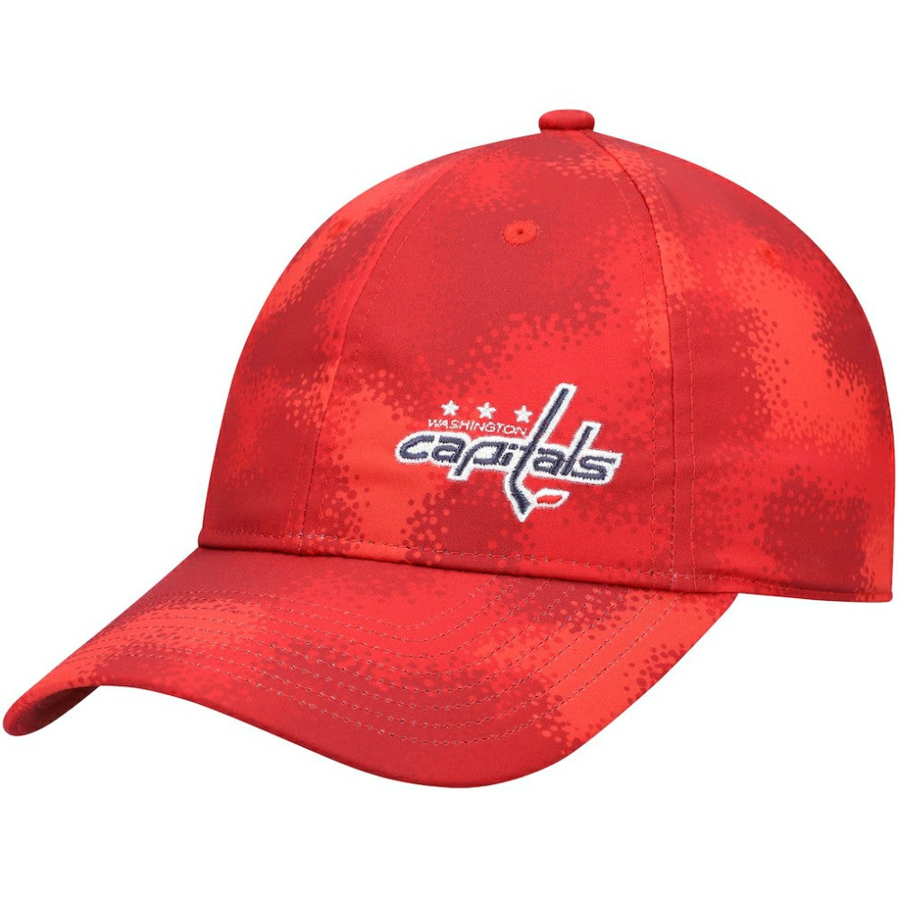 NHL Washington Capitals adidas Women's Camo Slouch Adjustable Hat - Red