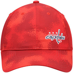 NHL Washington Capitals adidas Women's Camo Slouch Adjustable Hat - Red