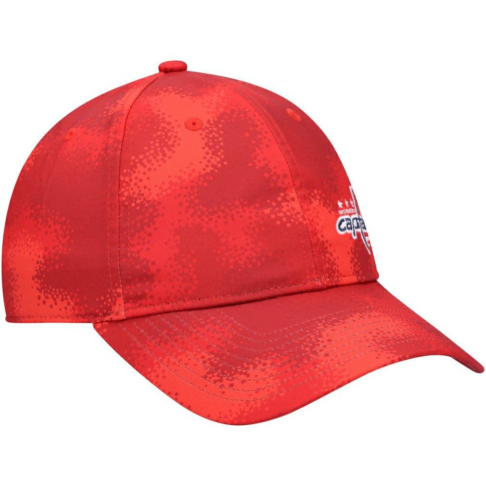 NHL Washington Capitals adidas Women's Camo Slouch Adjustable Hat - Red