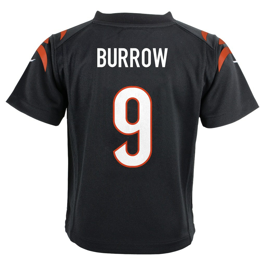Joe Burrow Cincinnati Bengals Preschool Game Jersey Black