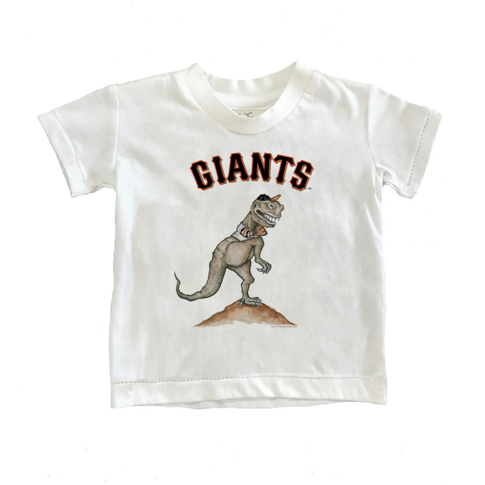 San Francisco Giants Tiny Turnip Youth TT Rex T-Shirt - White T-shirts