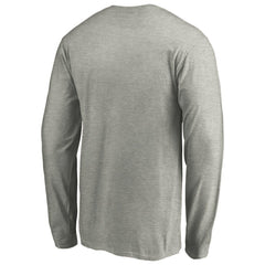 NHL Pittsburgh Penguins Primary Logo Long Sleeve T-Shirt - Heather Gray