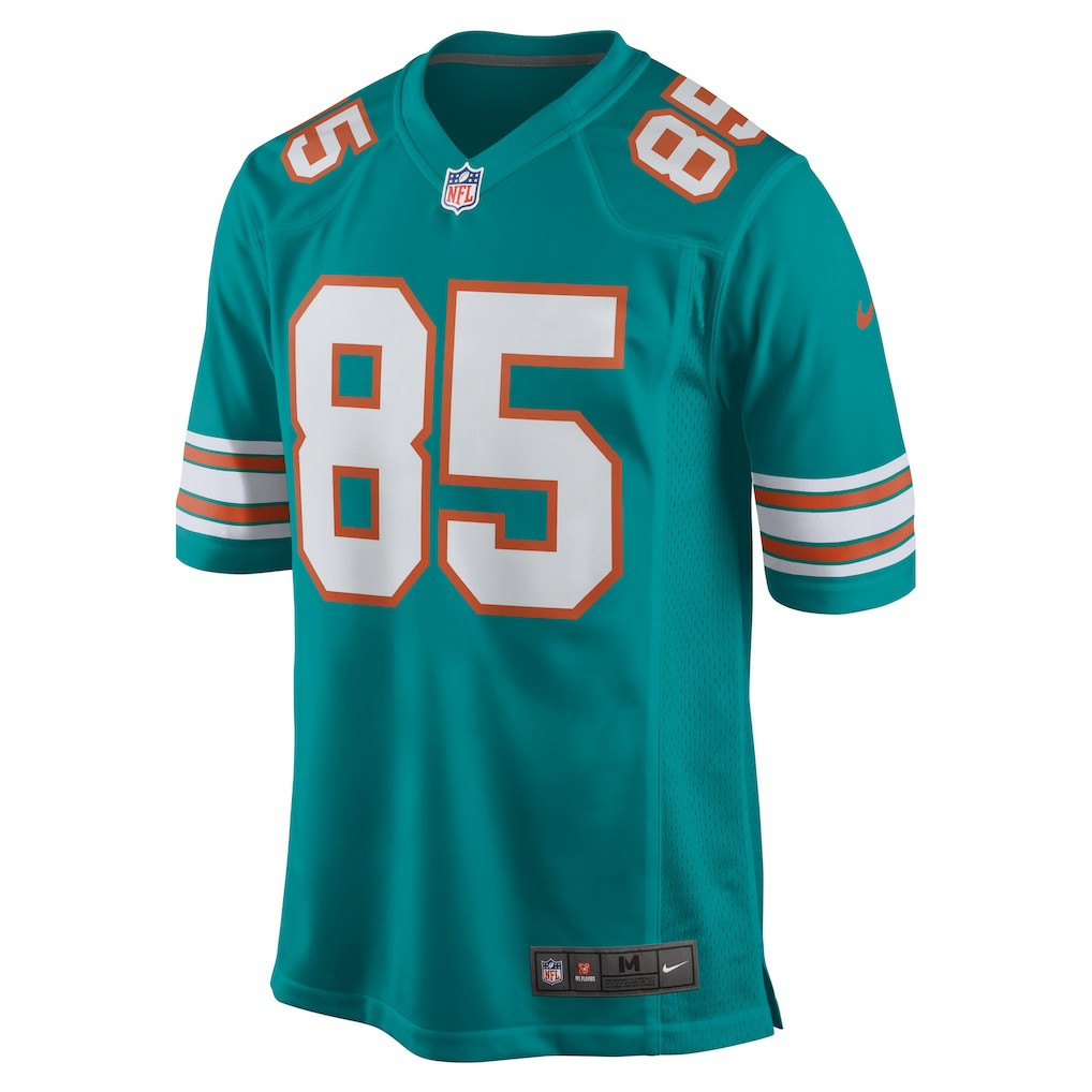 Mark Duper Miami Dolphins Retired Player Jersey Aqua