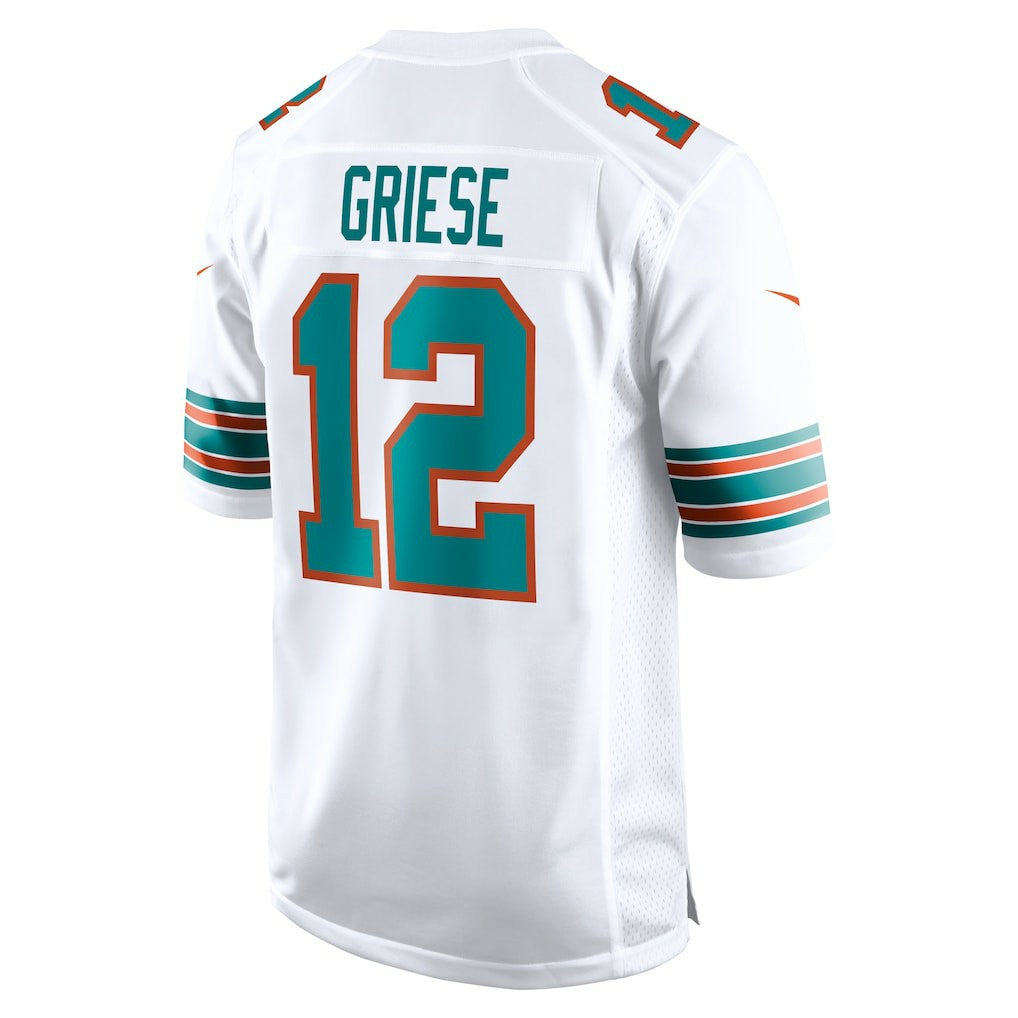 Bob Griese Miami Dolphins Retired Player Jersey White