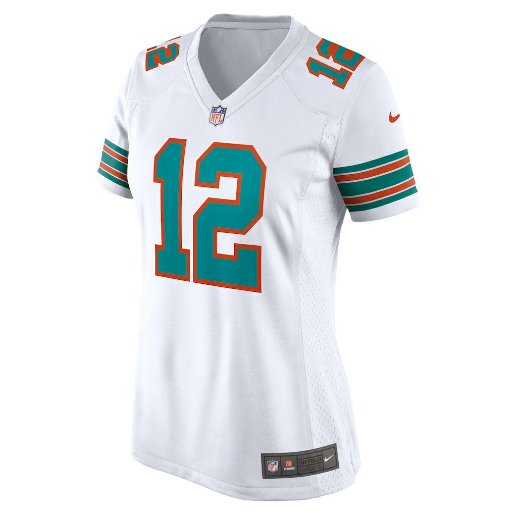Bob Griese Miami Dolphins Women's Retired Player Jersey White