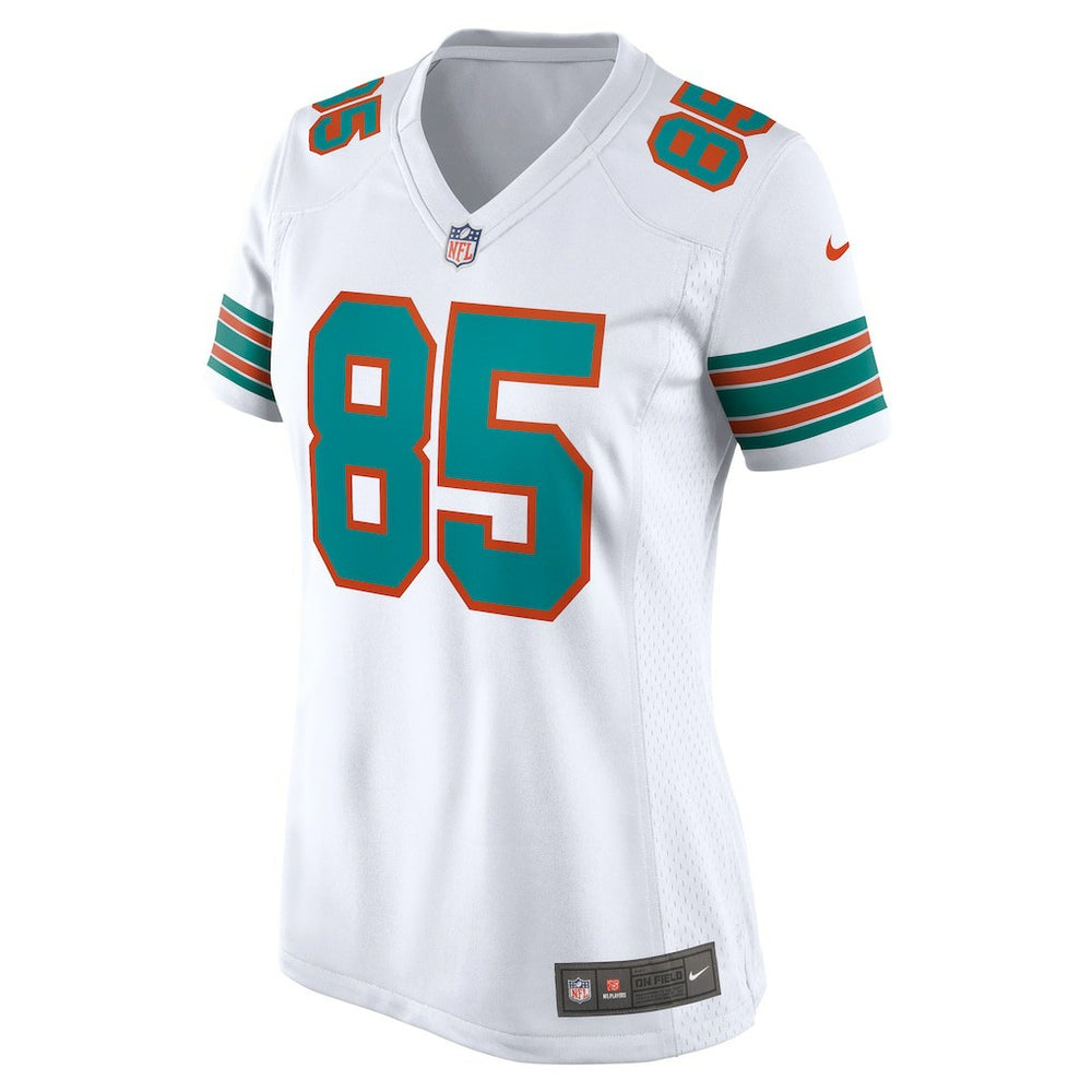 Mark Duper Miami Dolphins Women's Retired Player Jersey White