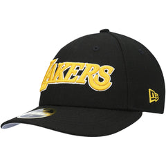 Los Angeles Lakers Team Low Profile 59FIFTY Fitted Hat Black