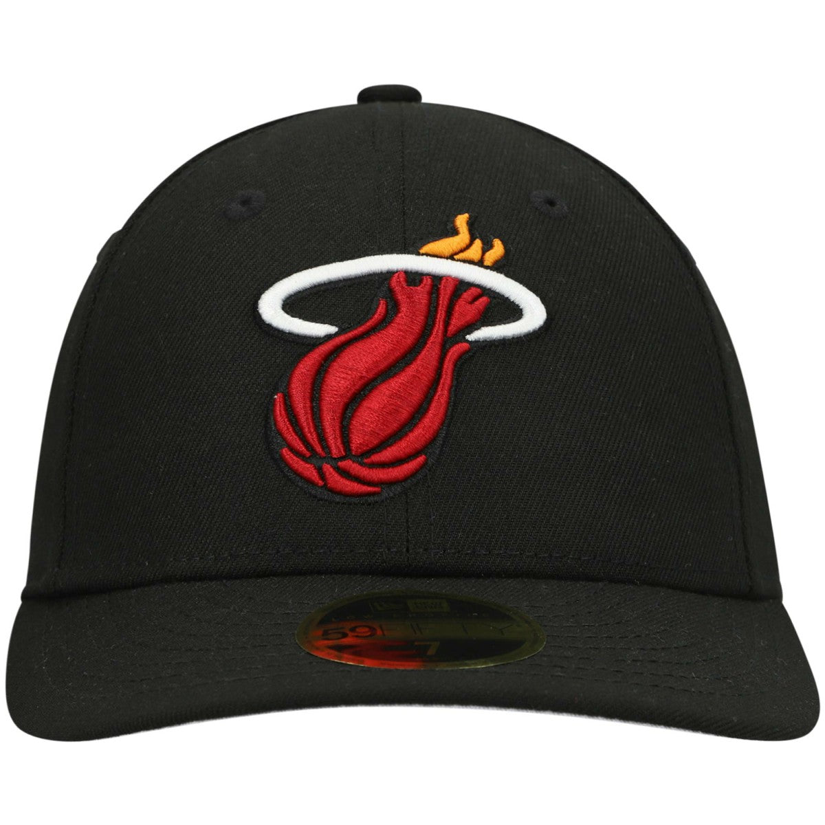Miami Heat Team Low Profile 59FIFTY Fitted Hat Black