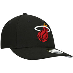 Miami Heat Team Low Profile 59FIFTY Fitted Hat Black