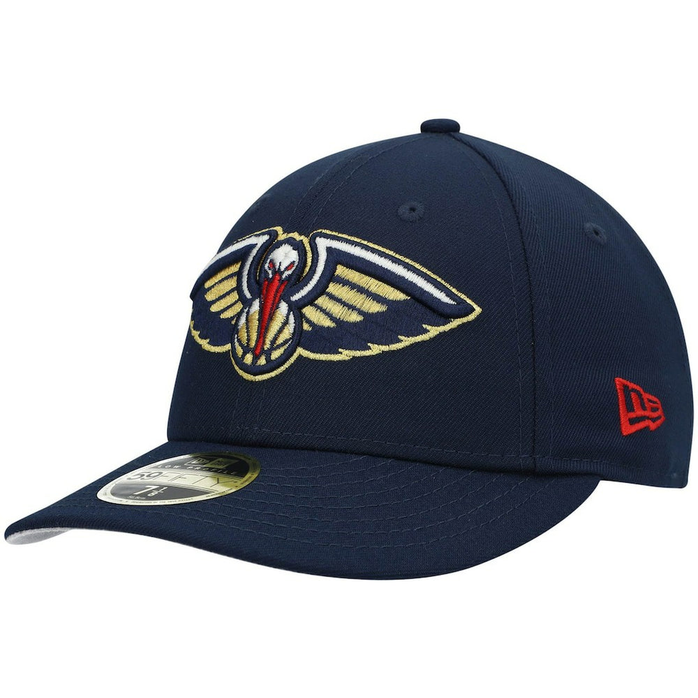 New Orleans Pelicans Team Low Profile 59FIFTY Fitted Hat Navy
