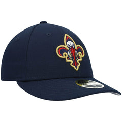 New Orleans Pelicans Team Logo Low Profile 59FIFTY Fitted Hat Navy