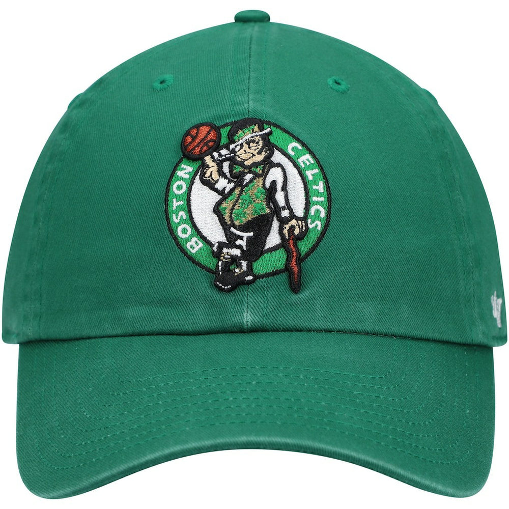 Boston Celtics '47 Core Logo Clean Up Adjustable Hat Kelly Green