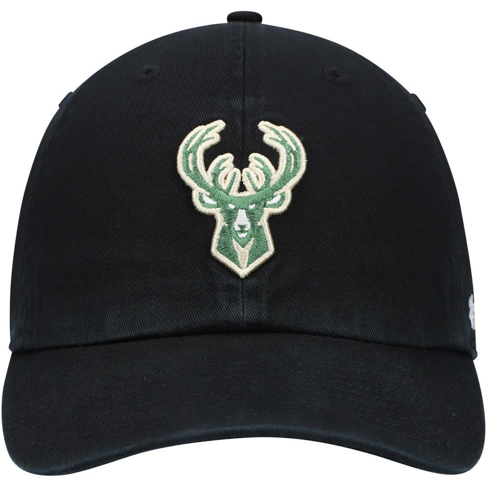 Milwaukee Bucks '47 Core Logo Clean Up Adjustable Hat Black