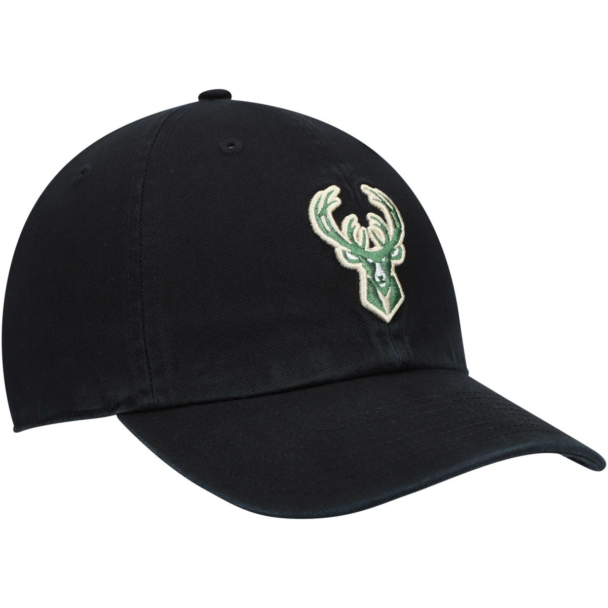 Milwaukee Bucks '47 Core Logo Clean Up Adjustable Hat Black