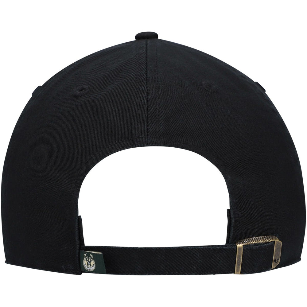 Milwaukee Bucks '47 Core Logo Clean Up Adjustable Hat Black