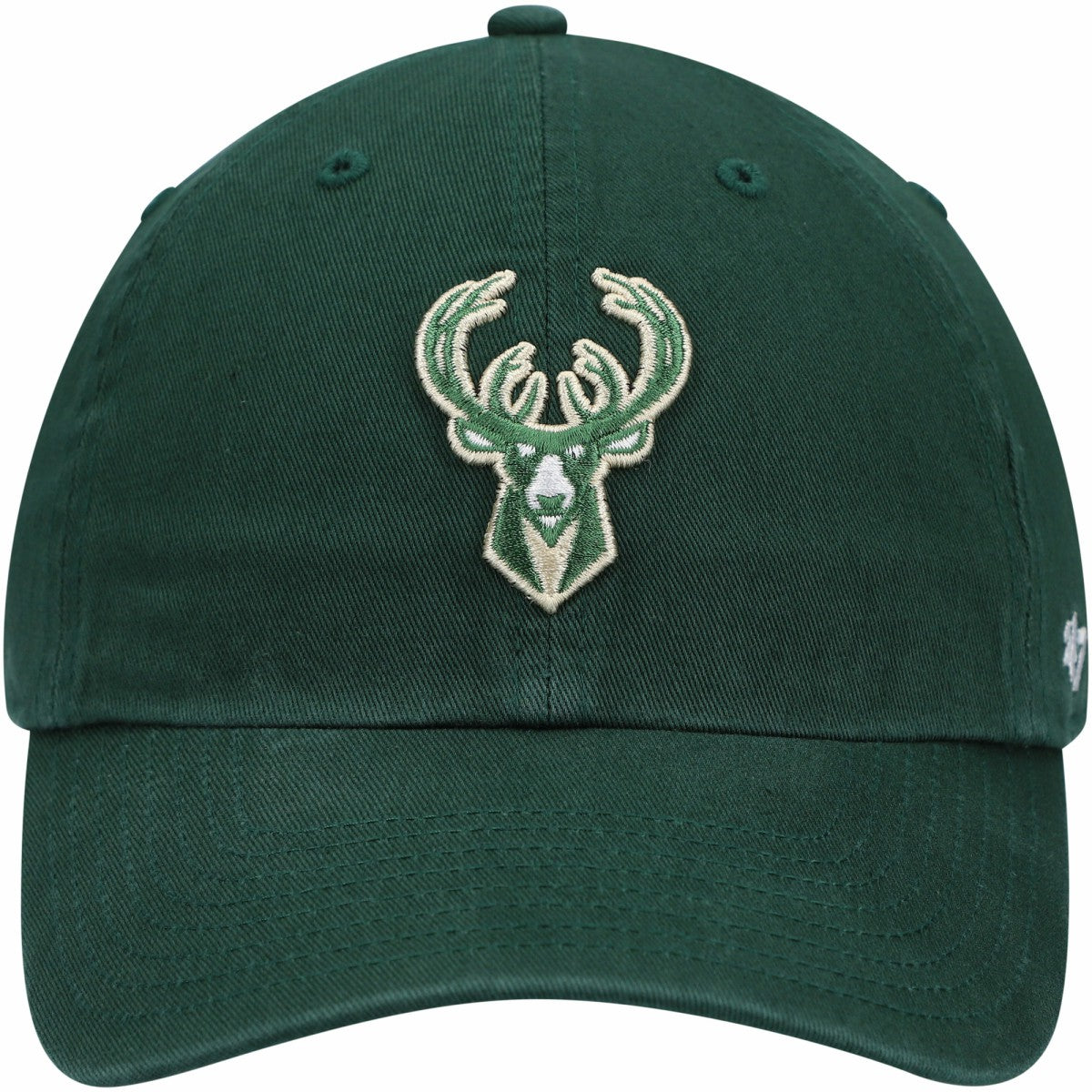 Milwaukee Bucks '47 Core Logo Clean Up Adjustable Hat Hunter Green