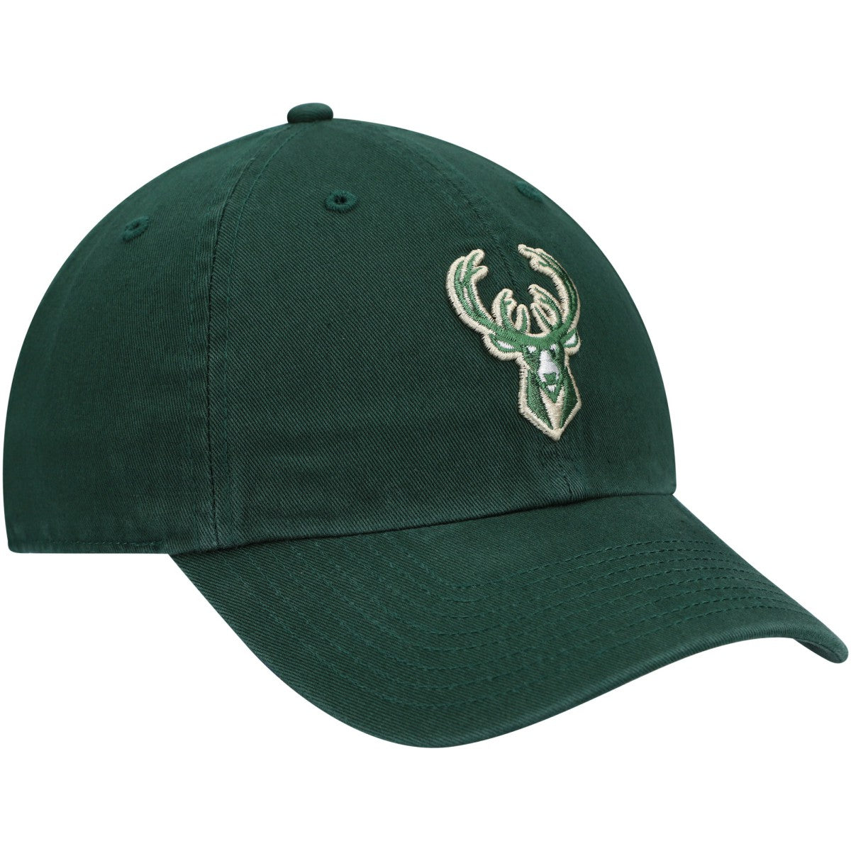 Milwaukee Bucks '47 Core Logo Clean Up Adjustable Hat Hunter Green