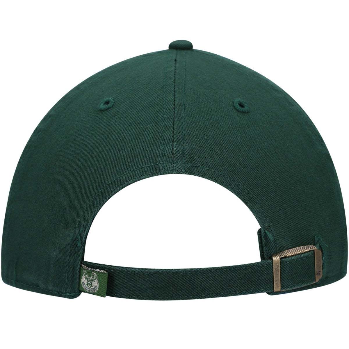 Milwaukee Bucks '47 Core Logo Clean Up Adjustable Hat Hunter Green