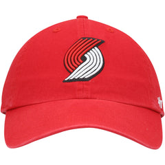 Portland Trail Blazers '47 Core Logo Clean Up Adjustable Hat Red