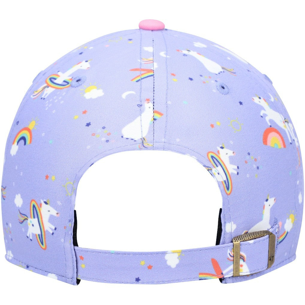 Buffalo Bills '47 Girls Preschool Unicorn Clean Up Adjustable Hat Purple