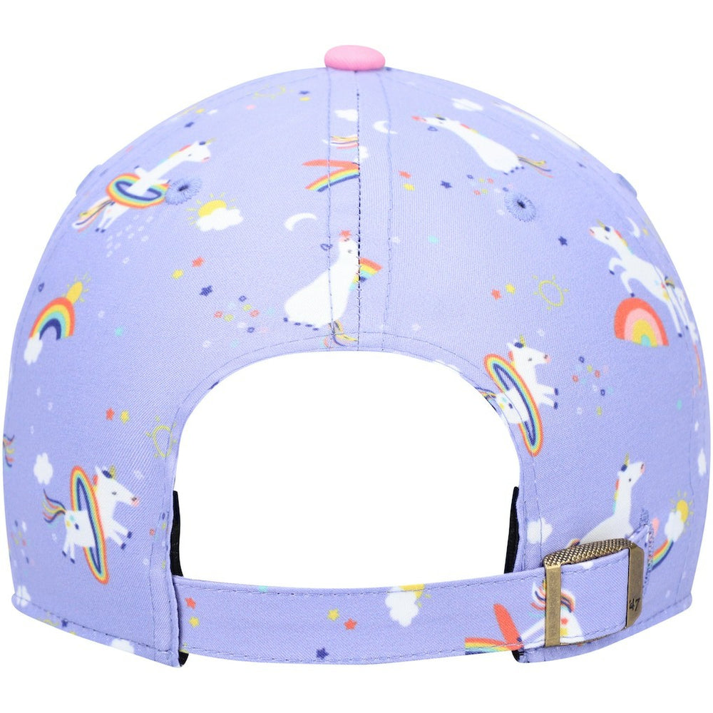 Buffalo Bills '47 Girls Preschool Unicorn Clean Up Adjustable Hat Purple