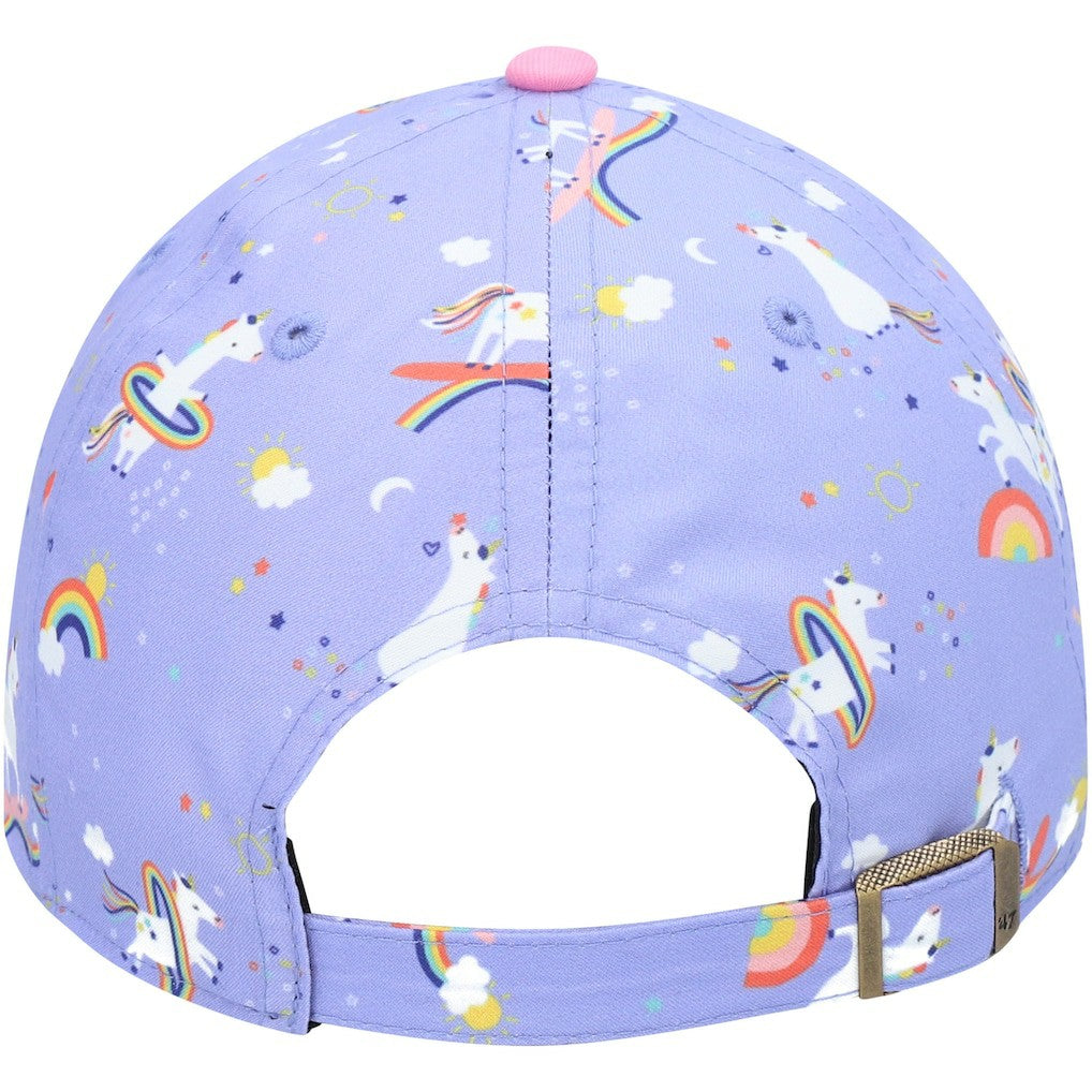 Kansas City Chiefs '47 Girls Preschool Unicorn Clean Up Adjustable Hat Purple