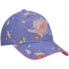 Miami Dolphins '47 Girls Preschool Unicorn Clean Up Adjustable Hat Purple