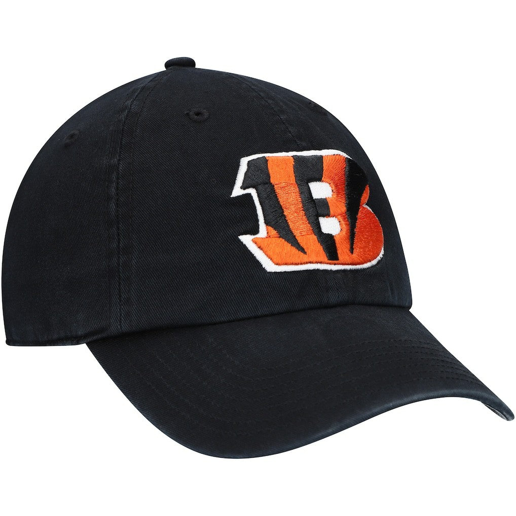 Cincinnati Bengals '47 Youth Logo Clean Up Adjustable Hat Black