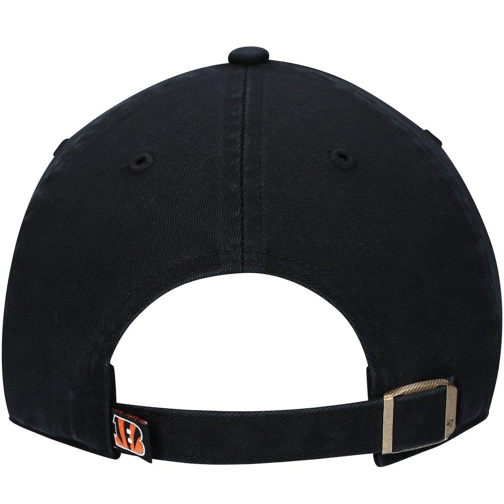 Cincinnati Bengals '47 Youth Logo Clean Up Adjustable Hat Black