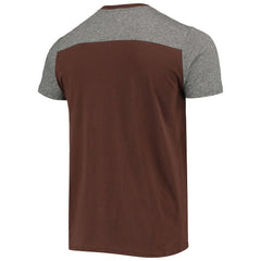 Cleveland Browns Majestic Threads Field Goal Slub T-Shirt Brown/Gray