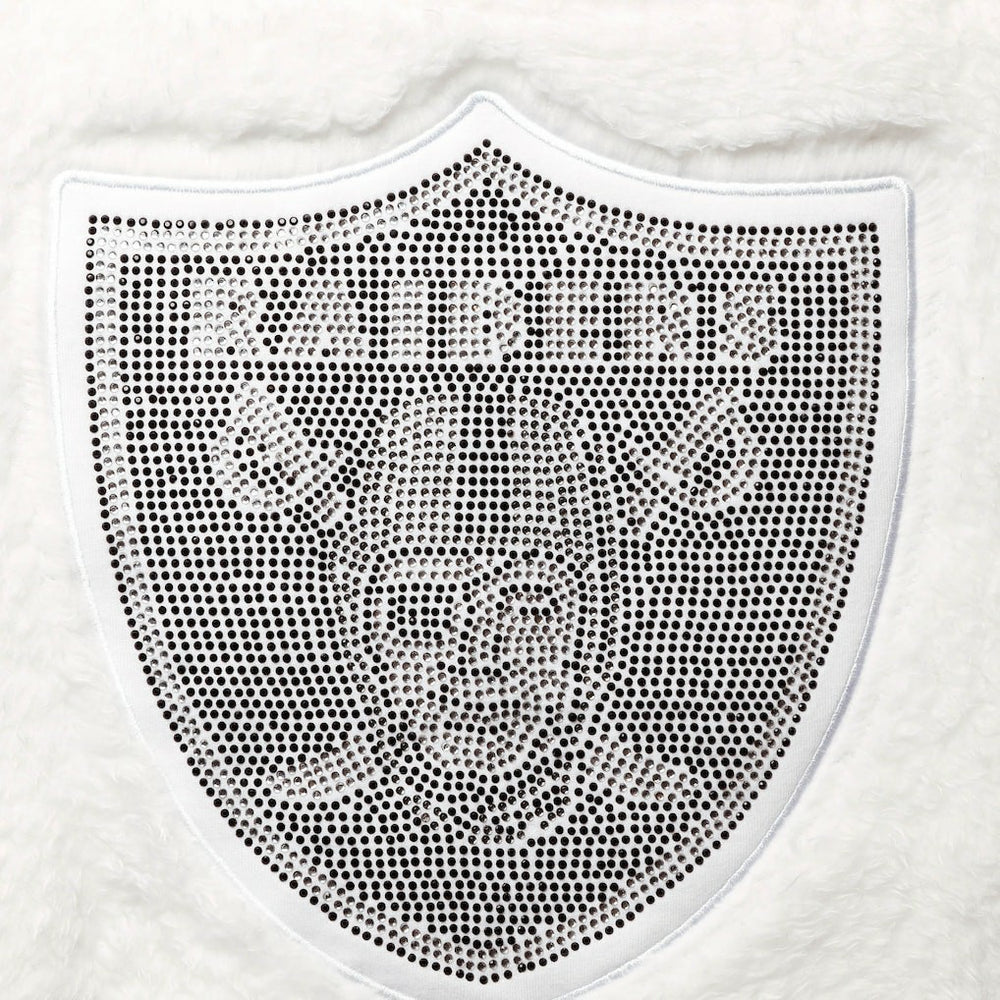 Las Vegas Raiders Touch Women's Milestone Tracker Pullover Sweatshirt White