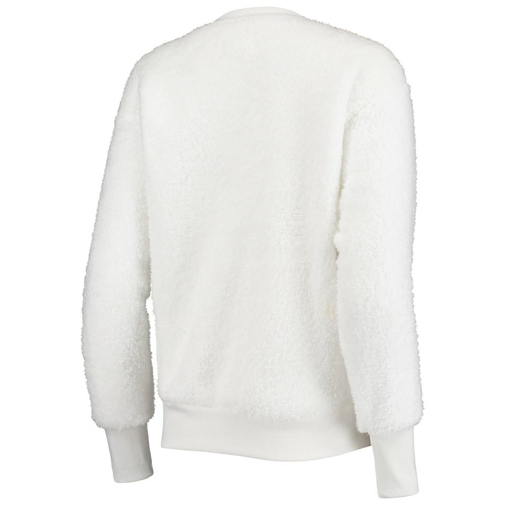 Los Angeles Rams Touch Women's Milestone Tracker Pullover Sweatshirt White