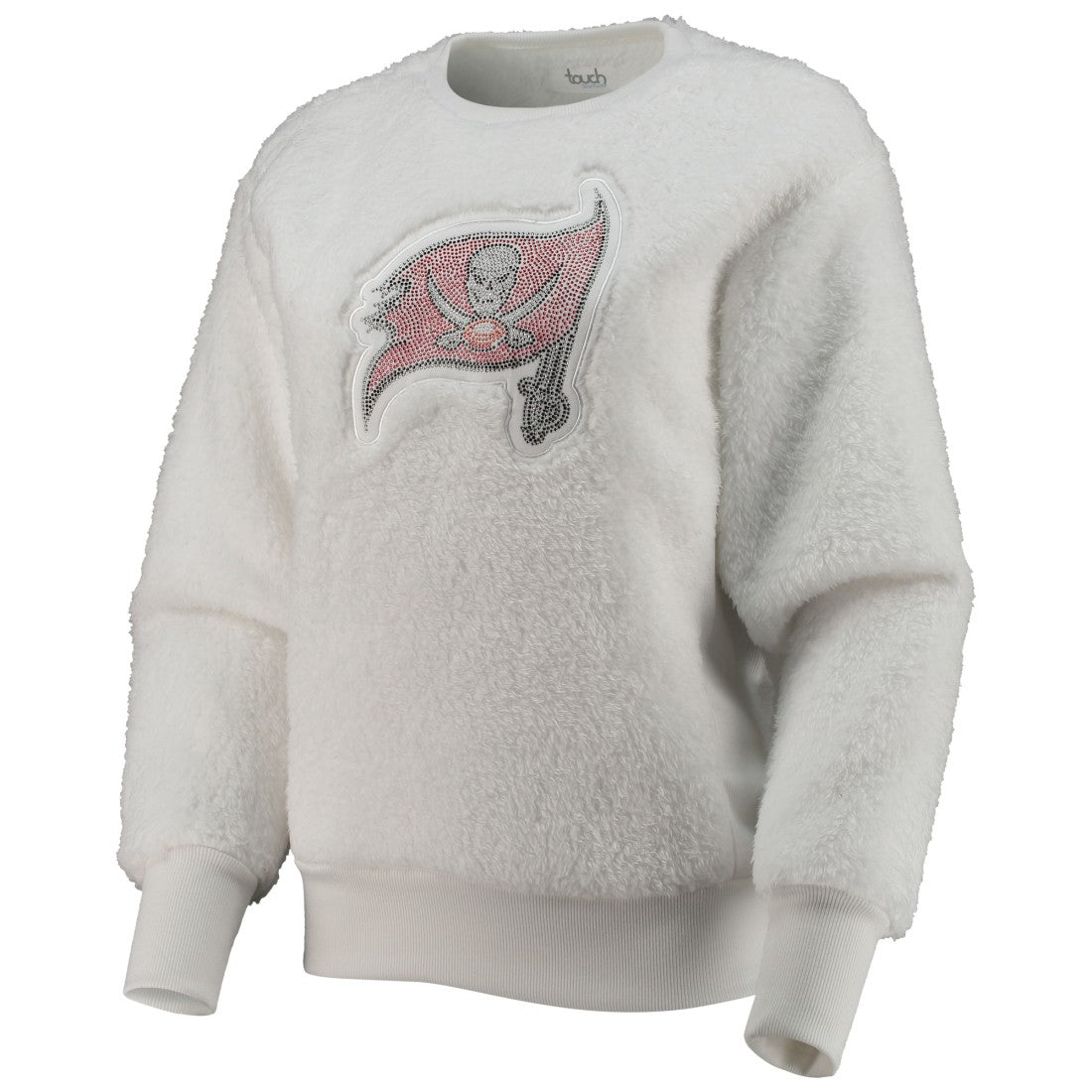 Tampa Bay Buccaneers Touch Women's Milestone Tracker Pullover Sweatshirt White