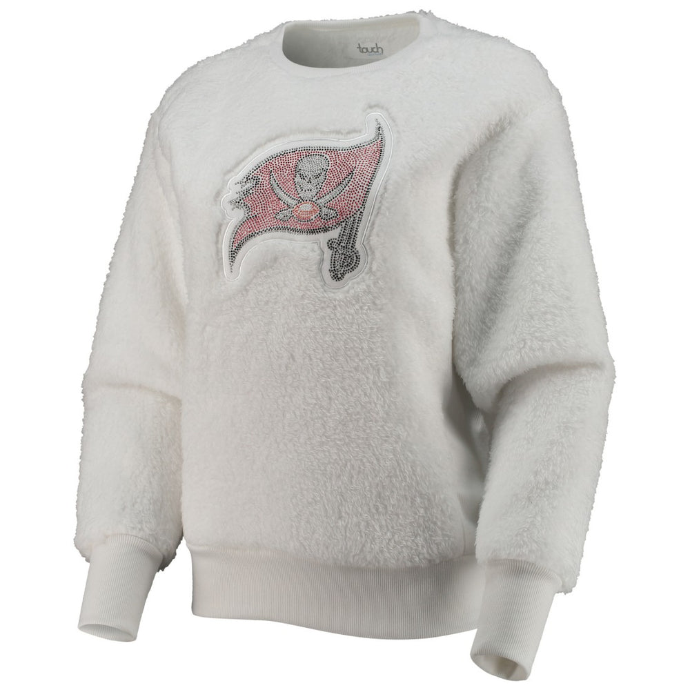 Tampa Bay Buccaneers Touch Women's Milestone Tracker Pullover Sweatshirt White