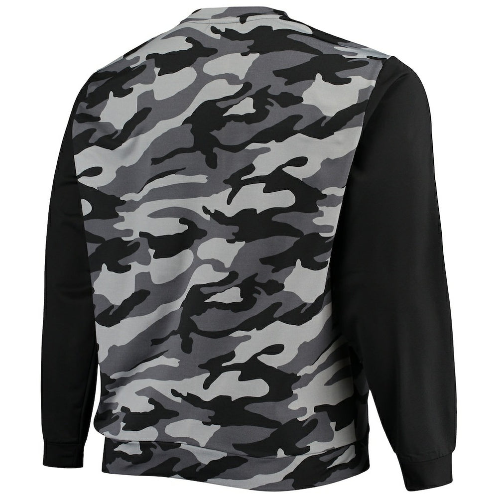 Las Vegas Raiders FOCO Camo Long Sleeve T-Shirt Black
