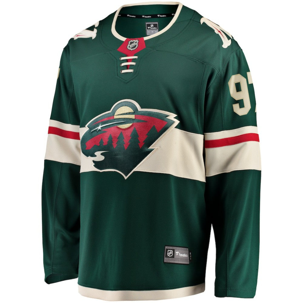 NHL Kirill Kaprizov Minnesota Wild Fanatics Home Breakaway Replica Jersey - Green
